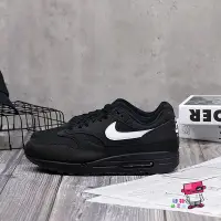 在飛比找Yahoo!奇摩拍賣優惠-NIKE AIR MAX 1 BLACK WHITE 黑武士