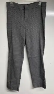 NYDJ Lift x Tuck Technology Women's Size 6 Gray Patterned Dress Pants