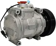 447100-2381 447100-2388 10PA17C Air Conditioning AC Compressor Compatible for John Deree Tractor 9410 9450 9510 9540 9550 9560