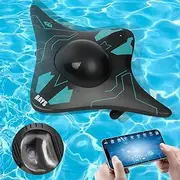 HOTUT RC Submarine Toy, App Controlled Boat with HD Camera, Real Time Transmission, Bionic Design, Perfect for Kids Aged 3 and Up, Unisex, Marine Life Theme