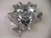 Zinik Wheels Chrome Custom Wheel Center Caps # MS-CAP-Z208 / Z21 FWD (1 CAP)