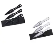 Perfect Point Throwing Knife Set - Black