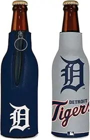 WinCraft MLB Detroit Tigers Bottle Cooler, Stubby Holder, Team Colors, One Size