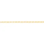 9ct Gold 19cm Solid Oval Belcher Bracelet