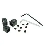 RJ Lockdown 132 0447 RJ45 Patch Cord Locks- Black- 12 Locks