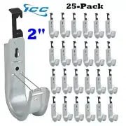 ICC 25 Pack 2" J-Hook with Batwing Wall Ceiling Mount Cable Wires ICCMSJHW44