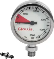 PRESSURE GAUGE MODULE PSI -- METAL W/O BOOT