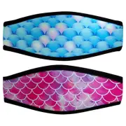 Scuba Diving Strap Neoprene Head Strap Cover For Dive And Snorkel Long Hair