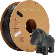 Polymaker Matte PLA Filament Matte Charcoal Black 1.75Mm 1Kg 3D Printing Filamen