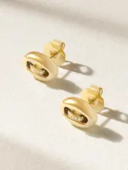 [Jenna Blake] Jenna Blake - Mariner 18-karat Gold Diamond Earrings - One size One size Gold
