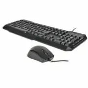 Teknmotion USB Wired Gaming Keyboard & Mouse Combo TM-NIBK11