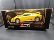 Bburago Diamonds 1:18 Scale 1991 Bugatti EB 110 Diecast Car Model | Yellow