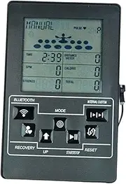 Hellery High-Performance LCD Speedometer for Indoor Exercise Bikes and Rowing Machines