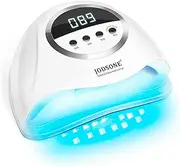 JODSONE UV LED Nail Lamp 320W, Nail Dryer for Gel Polish, Gel Nail Lamp with 72 Light Beads, Led Nail Light for Gel Nails with Automatic Sensor & 4 Timers