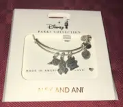 New Alex And Ani Disney Toy Story Pizza Planet Alien Silver Bangle Bracelet