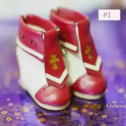 1/6 Blythe Azone Mmk JB OB24 Shoes British Sailor Boots Folding Collar 7 Colors