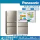 【Panasonic 國際牌】610公升 一級能效智慧節能右開三門無邊框玻璃冰箱-翡翠金 NR-C611XGS-N_廠商直送