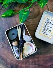 Altar Set. Pocket Altar. Elemental. Wicca.Witchcraft