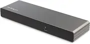 StarTech.com Thunderbolt 3 Dual 4K 60Hz Monitor TB3 Laptop Docking Station with Displayport