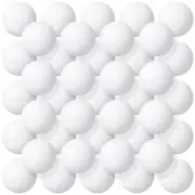 50 Pack Ping Pong Balls Table Tennis Balls 40 mm Pingpong Balls Bouncy Balls Entertainment Table Tennis Ball, White