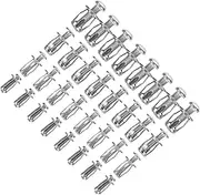 Expansion Screws Set 40pcs for Drywall Concrete and Metal Walls Quick Installation