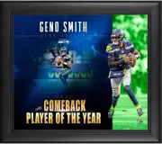 Geno Smith Seahawks Framed 15x17 2022 Comeback