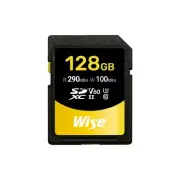 Wise SDXC UHS-II Memory Card SD-S Series 128GB Class10 V60 UHS-II Compatible Rea