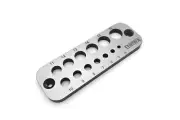 Narex Metric Dowel Plate