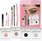 Cosmetics Kit for Women | Waterproof Smudge-Proof Makeup Set | Portable Girls Cosmetics Set, Long Lasting Cosmetics Kit for Holiday, Travel, Dating