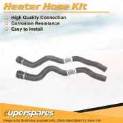 Heater Hose Set for Holden Cruze JG 1.8L 16V DOHC MPFI F18D4 2009-2011