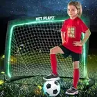 TGU Soccer Net Gifts - Light up Soccer Goals, Glow in the Dark | Portable Pop...