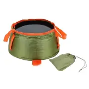 Convenient Folding Bucket for Camping and Beach Water Container and Storage