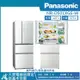 【Panasonic 國際牌】500公升 一級能效智慧節能對開四門無邊框玻璃冰箱-翡翠白 NR-D501XGS-W_廠商直送