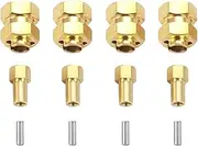 Modification Accessories Metal Hex Wheel Widening Adapter Set for 1/24 RC Crawler Car Axial SCX24 90081