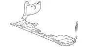 Genuine Honda Radiator Support Splash Shield 74111-T2B-P00