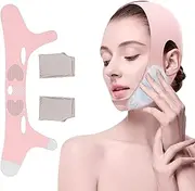 Wisdom Teeth Ice Pack Head Wrap for TMJ, Jaw Pain Relief, Ice Pack for Wisdom Teeth Removal, Reusable Gel Pack Therapy for Face, Oral Surgery, Migraine, and Facial Tightening（Pink）