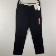 Dockers Slim Fit Easy Clean Khaki Pants Size 34x34 Black