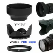 LENS HOOD/RUBBER HOOD/UV FILTER Nikon AF-P DX NIKKOR 70-300mm f/4.5-6.3G ED VR