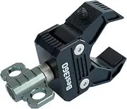 Best360 Aluminium Camera Clamp, Compatible with Insta360 X4/X3/ONE X2/ONE RS/ONE RS 1-INCH 360, for Bicycle/Motorcycle/Timelapse, 360 Action Camera Mount