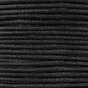 PARACORD PLANET Elastic Bungee Nylon Shock Cord 1/8" x 25 ft, Black, 100 ft Length, Made in USA
