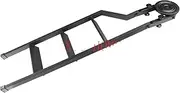 Universal Tailgate Rotary Compatible For Pickup Truck Car Rear Door Ladder Tailgate Folding Auxiliary 126CM