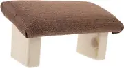 Outanaya Posture Correcting Wooden Kneeling Stool Ergonomic Structure Stool for Office and Home Duck Sitting Bench for Relaxing Reading Enhances Focus
