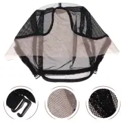 2 Pcs Wig Net Cap Mesh Docker Hat Hats for Men Silk Sleep Bonnet Women's & Caps