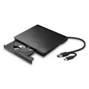 External DVD Drive, USB 3.0 & Type-C Portable Player, External CD/DVD Burner,