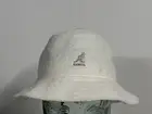 Kangol White Bermuda Terry Casual Bucket Hat Small New with Tags