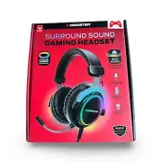 Monster 7.1 Surround Sound Gaming Headset RGB Color Change Noise Isolating New