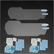 Screen Protector, for MT-15 MT15 MT-125 YZF-R125 R15 V3 2020-2017 Motorcycle Cluster Scratch Protection Film Screen Protector Motorcycle Screen Protector(BLACK 5 PCS)