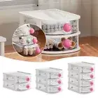 Stackable Desktop Storage Box Drawer Type Storage Shelf New Storage Cabinet