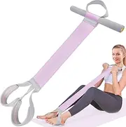 Fabric Resistance Band with Handles, Full-Body Excercise Band, Non-Slip Elastic Bands for Strength Muscle Training, Stretch Band Workout Equipment for Leg Arm Chest Core Wrist Ankle