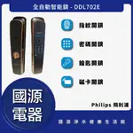 私訊折最低價 PHILIPS 飛利浦 DDL702E 全自動智能鎖 電子鎖 全台可加購安裝 702E